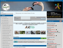 Tablet Screenshot of faune-lr.org